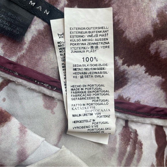 Zara Multi Colour Silk Skirt Size 4 - Picture 12 of 13